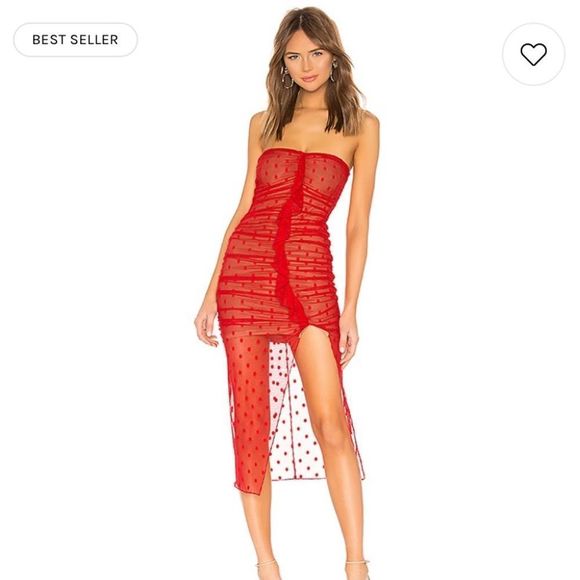 MAJORELLE Dresses & Skirts - MAJORELLE x Revolve Brady Dress in Red NWT